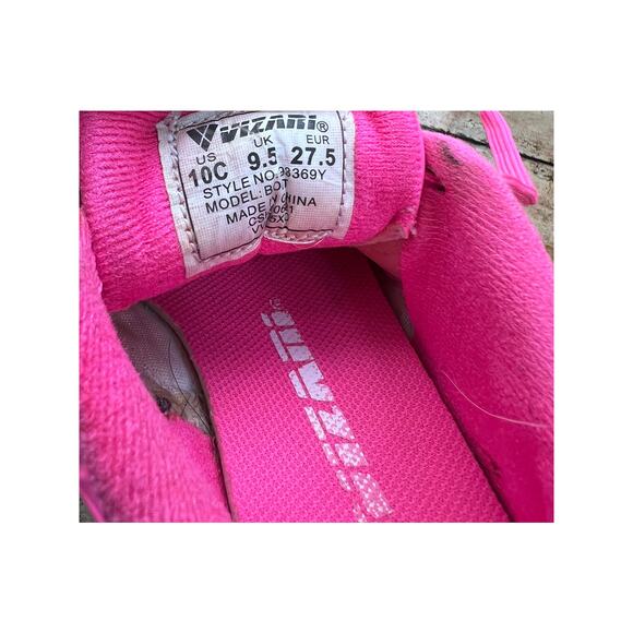 Vizari Pink Soccer Cleats Toddler Girls Size 10c - Picture 8 of 9